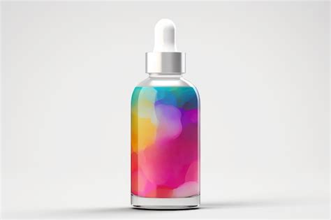 Premium Ai Image Mockup Of Beauty Serum Product Bottle Ai Generated