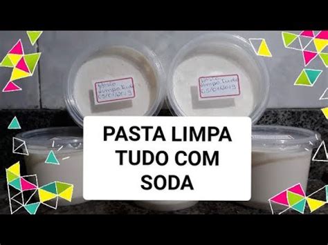 PASTA LIMPA TUDO C SODA YouTube