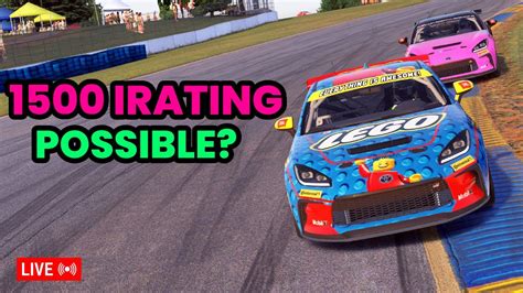 Live IRacing Can I Hit 1500 IRating At Road Atlanta YouTube