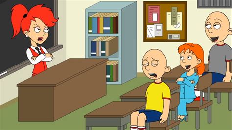 Caillou Gets Bullied By Miss Martin And Gets Her Fired Youtube