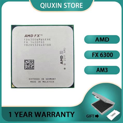 CPU Processor FD6300WMW6KHK Socket AMD FX Series FX6300 FX 6300 3 5 GHz