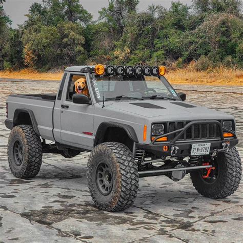 Lifted Jeep Comanche Mj Pioneer Off Road Build With Ls Swap And 37”s