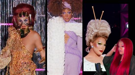 Runway Catagory Is Knitty Knitty Bang Bang Rupauls Drag Race All Stars 7 Reaction Youtube