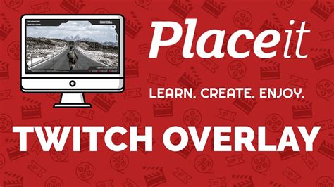 How To Make Twitch Overlays Using Placeit Youtube