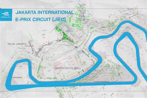 Ini Spesifikasi Sirkuit Formula E Jakarta 2022 Di Ancol