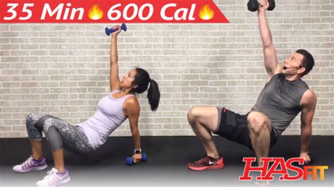 35 Min Hiit Workout For People Who Get Bored Easily Hasfit Free