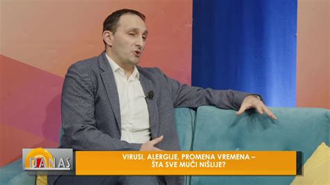 VIRUSI ALERGIJE PROMENA VREMENA ŠTA SVE MUČI NIŠLIJE YouTube