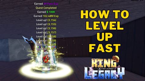 How To Level Up Fast In King Legacy Best Way To Level Up In King