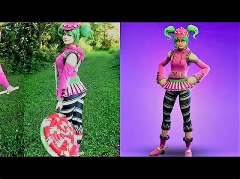 TOP THICC FORTNITE SKINS IN REAL LIFE SEXY ASS VIDEO EVER IN FORTNITE BATTLE ROYALE YouTube