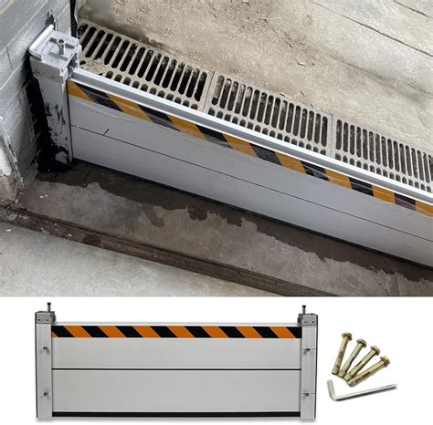 Garage Door Flood Barrier Shield Aluminum Water Barriers