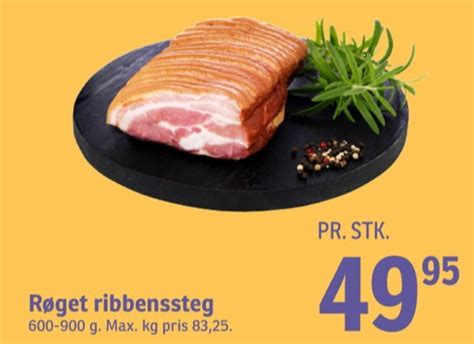 Dansk Kalv Ribbensteg Tilbud Hos Spar