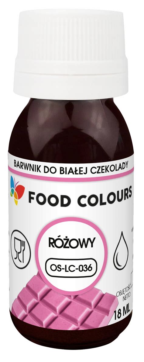 Barwnik Do Bia Ej Czekolady W P Ynie Food Colours R Owy G Ml