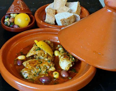 Chicken Tagine with Preserved Lemon and Olives