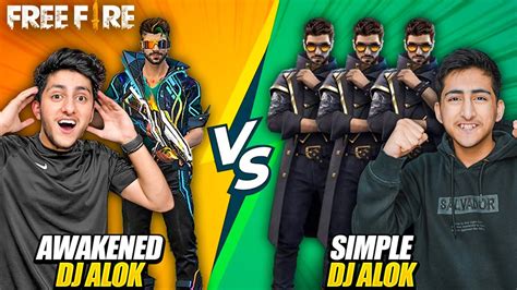 New Dj Alok Vs 3 Old Dj Alok Clash Squad Battle 1 Vs 3 Free Fire