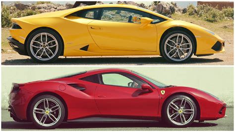 Battle Of The Italians Ferrari 488 GTB Vs Lamborghini Huracan