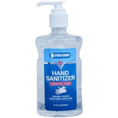 Alcohol Hand Sanitiser Gel 236ml Pack Of 12 Bottles Free Uk Delivery