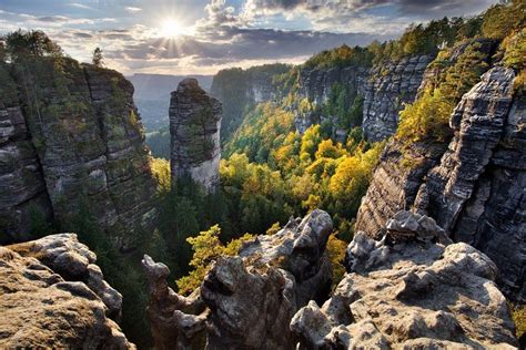 An Incredible View Of Bohemian Switzerland In The Czech Republic Photo