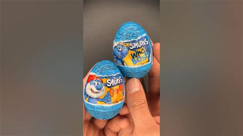 💙🫐inside Smurfs Surprise Eggs 🥚🥚🥚 Youtube