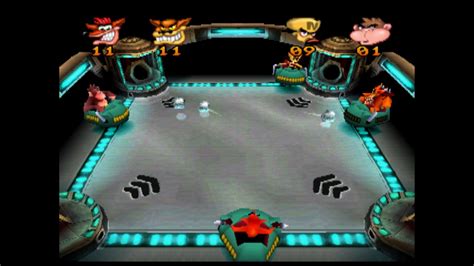 Crash Bash Warp Room Jungle Crashball Trophy