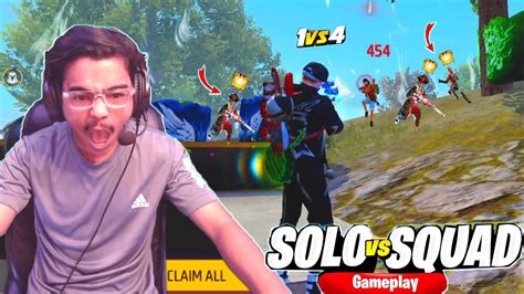 Solo Vs Squad Only Onetap Gameplay On Grandmaster Top 1 Lobby😱 Garena