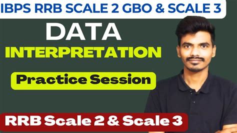 Data Interpretation RRB Scale 2 GBO 2023 IBPS RRB Scale 3