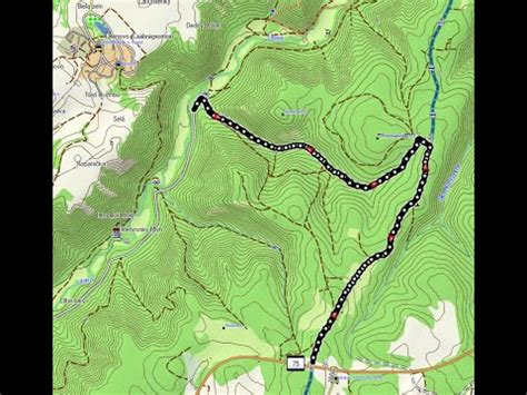 Forest Road From Main Road To Litava River Slovakia Youtube