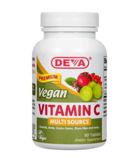 Vegetarian Vegan Vitamin C Multi Source And Buffered