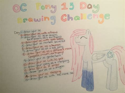 Mlp OC 15 Day Drawing Challenge