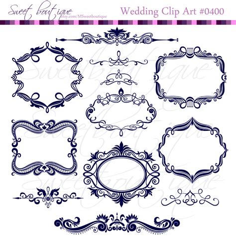 navy blue border design - Clip Art Library