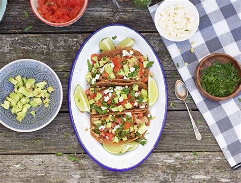 Tacos Mexicanos Veganos Con Soja Texturizada Hoy Comemos Sano