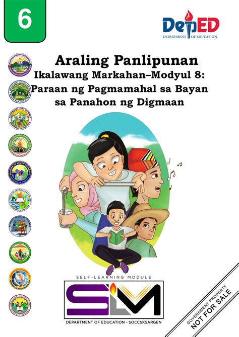 Ap6 Q2 M8 Araling Panlipunan 6 Araling Panlipunan Ikalawang Markahan Modyul 8 Paraan Ng