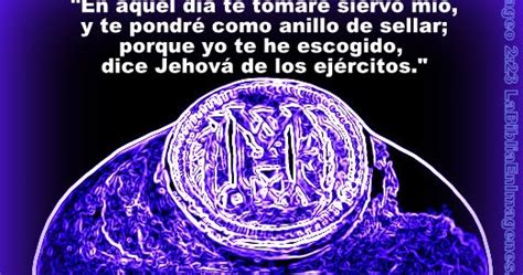 La Biblia en Imágenes HAGEO 2 23 ANILLO DE SELLAR