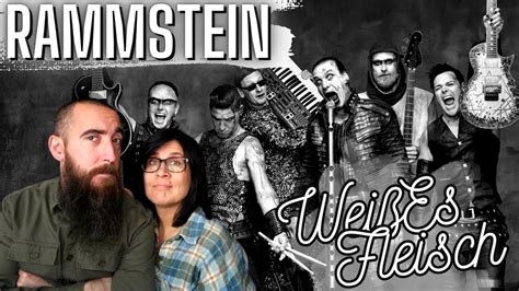 Rammstein WeißEs Fleisch REACTION with my wife YouTube