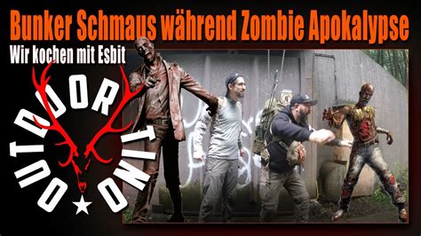 Prepper Bunker W Hrend Zombie Apokalypse Kochen Mit Esbit Youtube