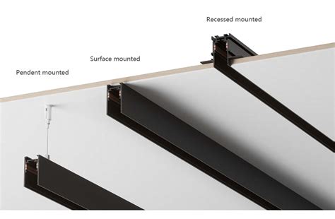 Magnetic Track Rail Recessed 48V Lighting System GS LIGHT