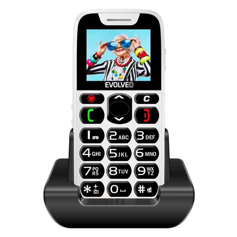 Evolveo Easyphone Ep Gsm Mobiltelefon Id Seknek Feh R Sgm Ep Wh