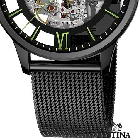 Festina Herrenuhr Automatik F Armbanduhr Edelstahl Schwarz Uf