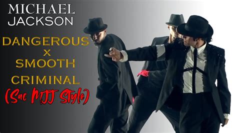 Michael Jackson Dangerous X Smooth Criminal Live Studio Version