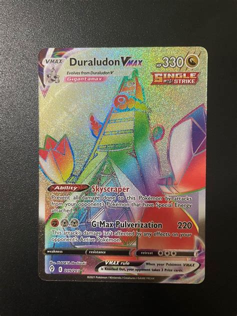 Pokemon Tcg Duraludon Vmax Hyper Rare Sword Shield