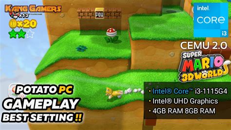 Super Mario 3d World Cemu 20 Wii U Emulator Best Settings Pc Intel