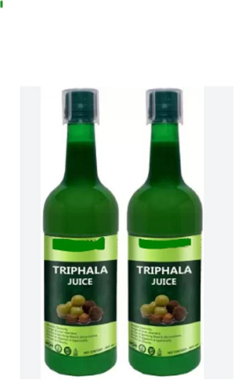 Organic Herbal Triphala Juice 500 1000 Ml Packaging Type Bottle At