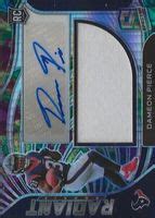 Dameon Pierce Spectra Rad Dpi Radiant Rookie Patch Signatures