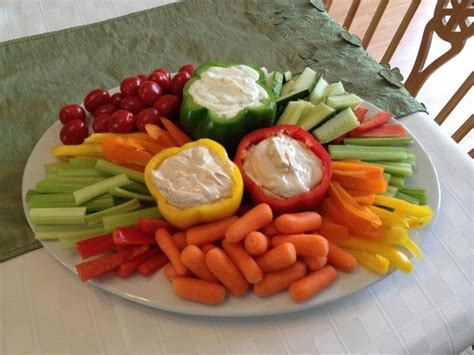 veggie tray ideas for baby shower