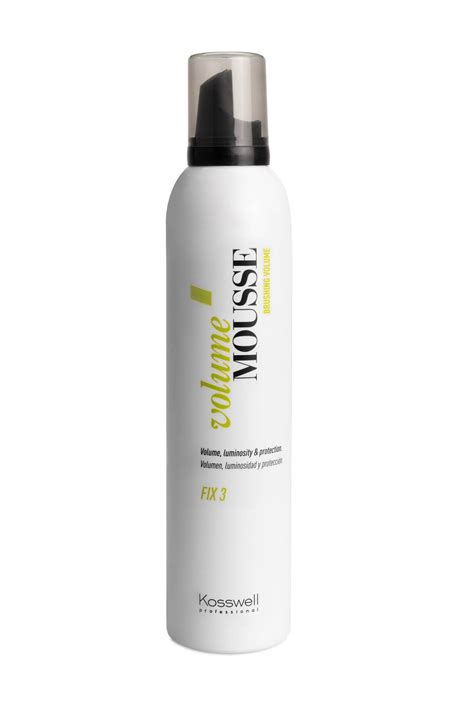 Espuma Volumen Fix 3 Volume Mousse 300 Ml Kosswell IPeluShop