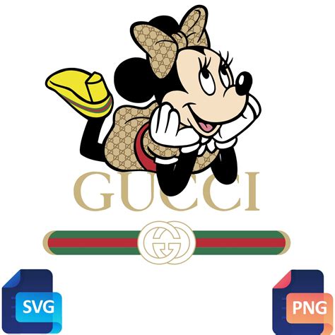 Minnie And Gucci Svg Iconic Collaboration For Stylish Crafting Inspire