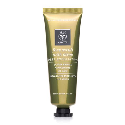 Apivita Deep Exfoliating Scrub With Olive Hondos Center