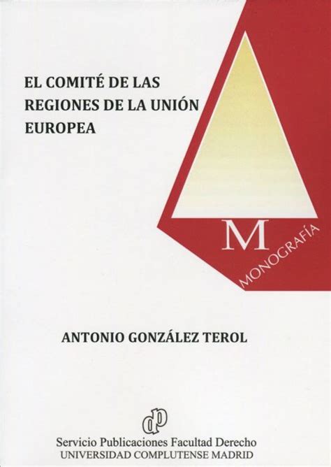 Librería Dykinson El Comité de las Regiones de la Unión Europea