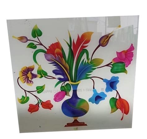 Whitebase 8mm Printed Window Glass Size 40x40 Inch At Rs 150sq Ft In Pune