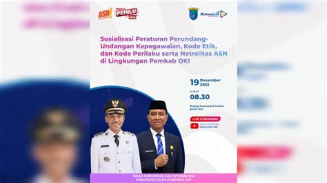 Live Sosialisasi Peraturan Perundang Undangan Kepegawaian Di