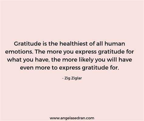 A Quote From Ziggar That Saysgratitude Is The Healthest Of All Human